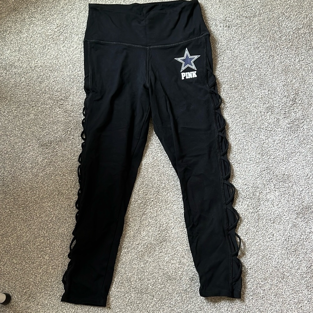 VS PINK Dallas Cowboys Leggings NWOT